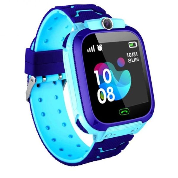 Kids Intelligent GPS Tracker Watch - Blue