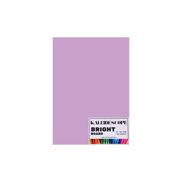 Kaleidescope Specialized Bright Board-A4-160gsm-100sheets-Amethyst