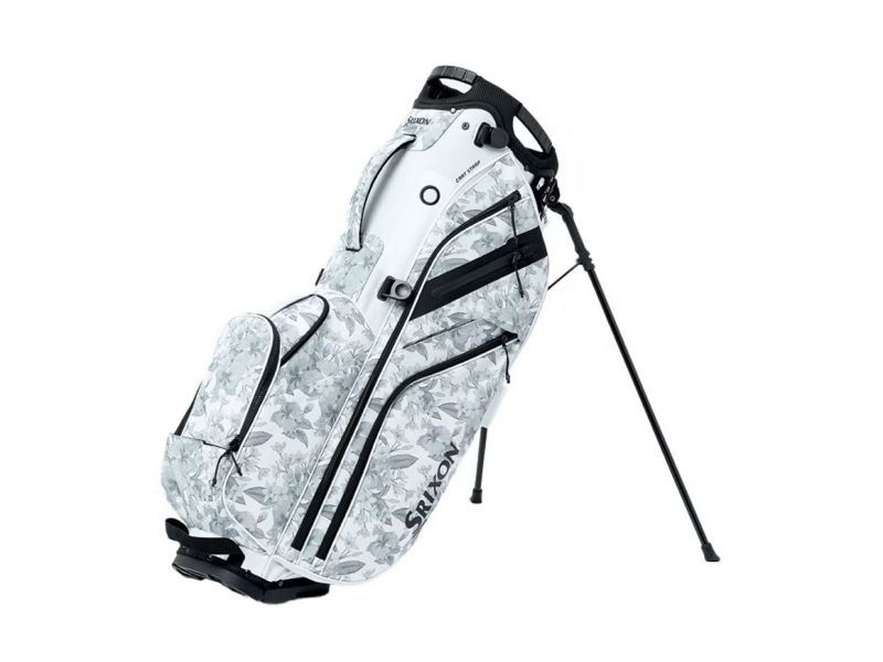 Srixon Hawaii Collection Floral Golf Stand Bag - Grey