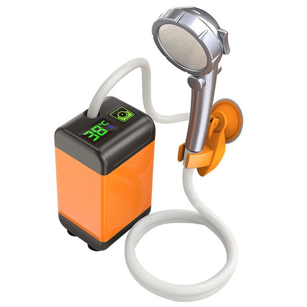 IPSTYLE Outdoor Camping Shower Pump Electric Portable Camping Water Shower