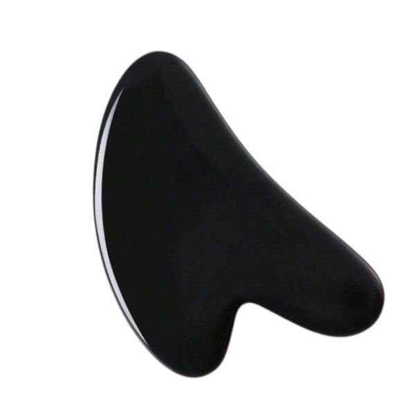 High-Quality Resin Gua Sha Massage Tool - Black