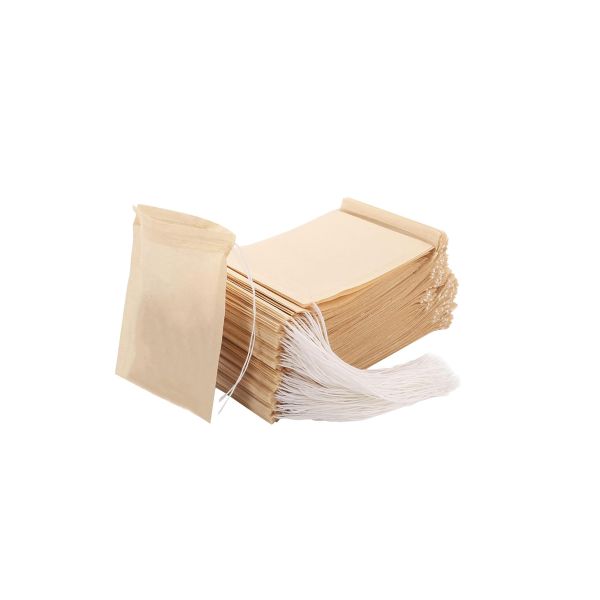 300 Pieces Tea Filter Bags Disposable Tea Filter Bags for Loose Leaf Tea