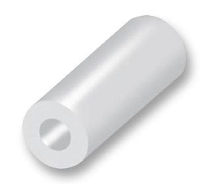 Harwin Spacer, Round, Nylon 6.6, 3.2mm Internal Dia