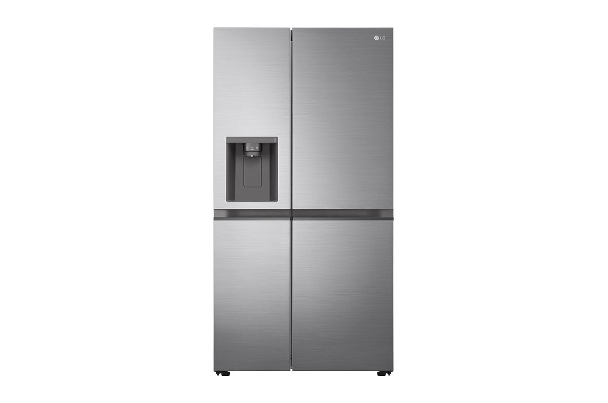 LG 617L Nett Side By Side Fridge Platinum Silver 3GCL257SLXL.APZQESA