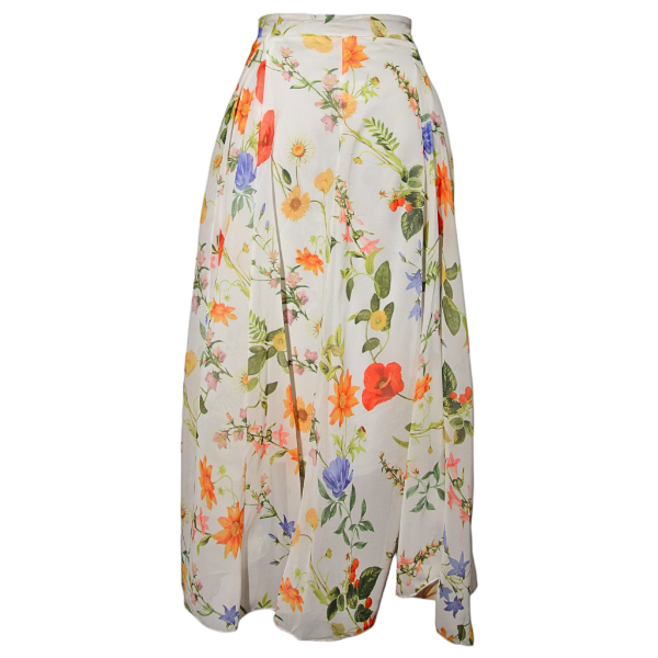 Missy Missi Ladies Midi Skirt Floral Print