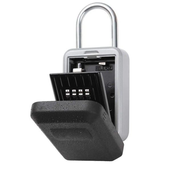 4 Digit Combination Wall Mount Aluminum Key Lock Box