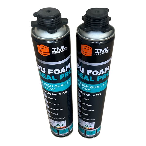 IML PU Foam Seal Pro Expanding Polyurethane Filler Foam 750ml - 2 Pack