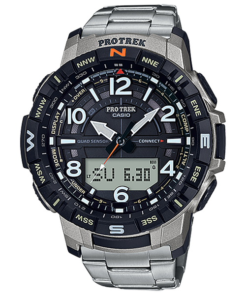 Protrek Mens 100m Bluetooth Quad Sensor - PRT-B50T-7DR