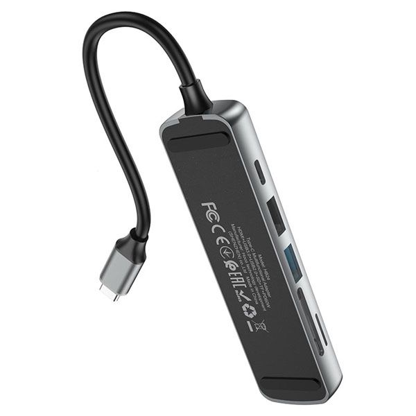 Hoco TYPE-C Laptop Adapter : Card Reader, Display, Hub