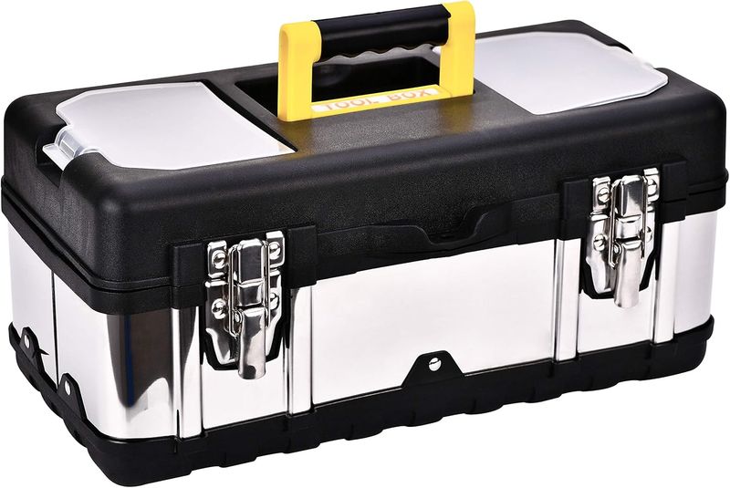 17-Inch Tool Box Stainless Steel Consumer Storage