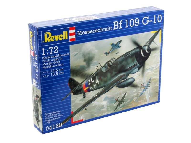 Revell 1/72 Messerschmitt Bf 109 G-10 Plane Plastic Model Kit