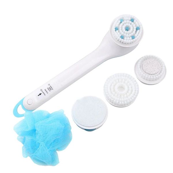 5 In 1 Electric Spinning Body Cleaning Brush Set-F-6-8-315