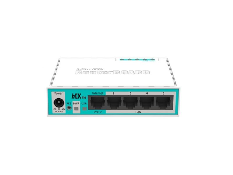 MikroTik RB750R2 hEX Lite Ethernet Router