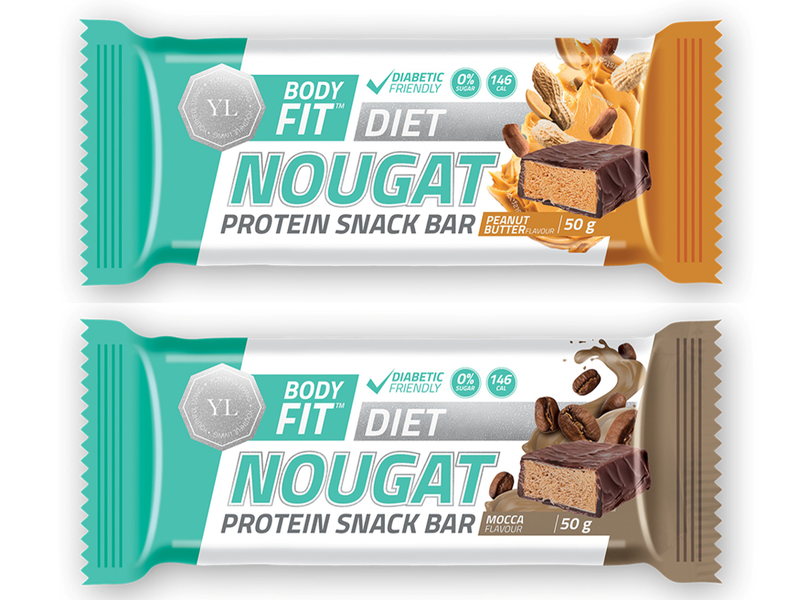 YL Diet Nougat Bar - 50g - Peanut Butter &amp; Mocha