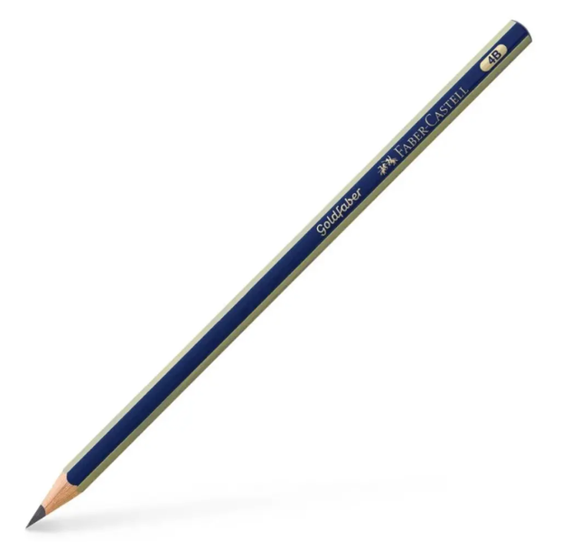 Faber-Castell - Goldfaber Graphite Pencil - 4B x 4