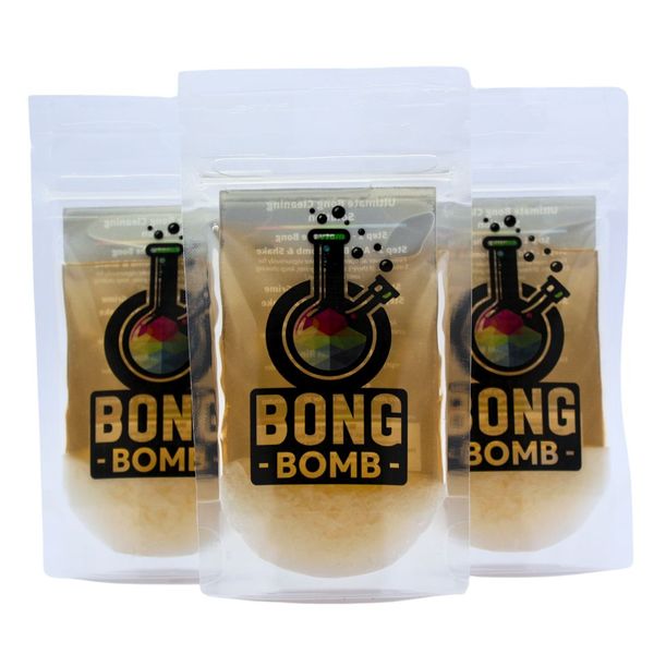 Bong Bomb Amber - Abrasive Cleaner by BOMD - 200ml Pouch