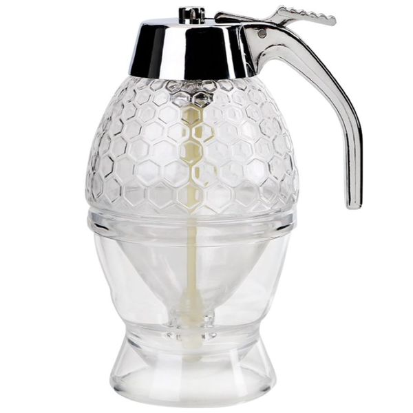 Home Kitchen Honey Syrup Sauce Jar Dispenser (200ml)