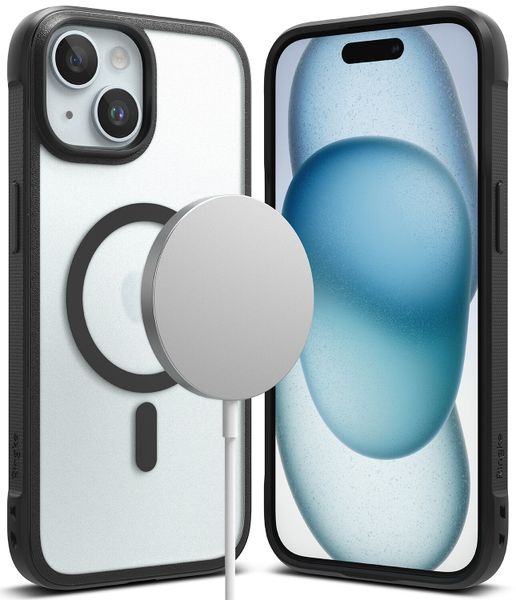Fusion for iPhone 15 Plus MagSafe Accessories Case - Bold Black