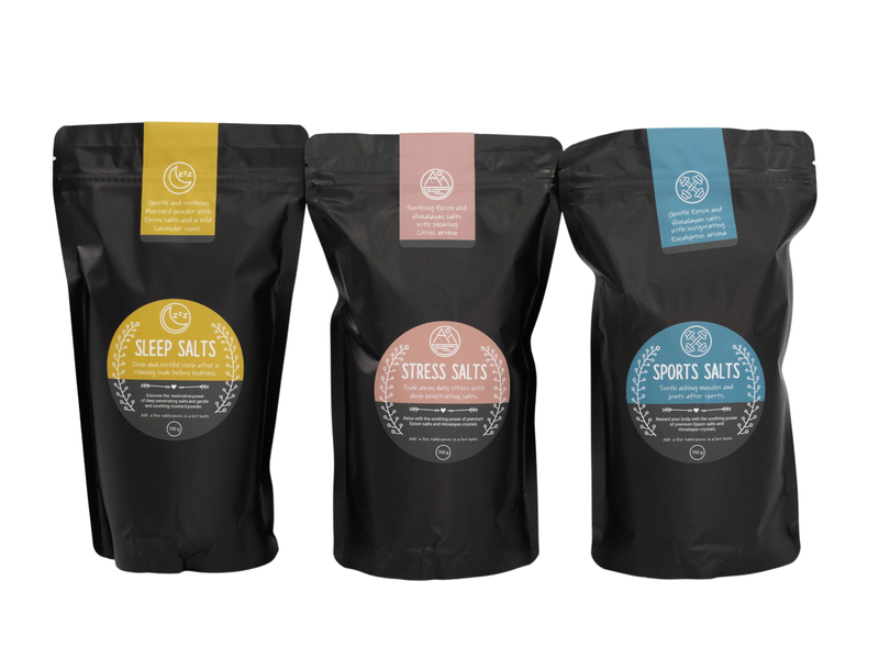 Beyond Wellness Bath Soak Combo 700g (Sleep, Stress &amp; Sport)