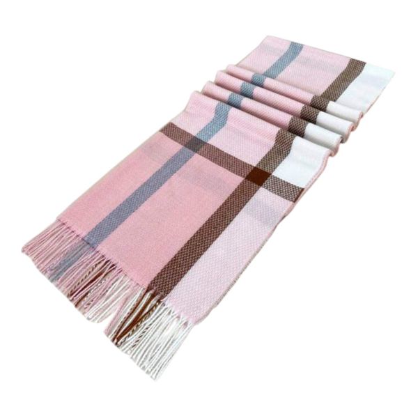 Launch Republic Women Pink Polyester Rectangle Scarf