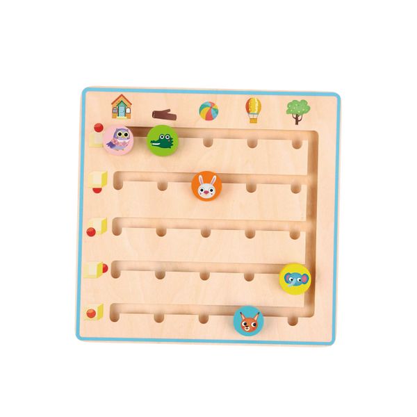 Nuovo Where The Animals Go - Wooden Toy