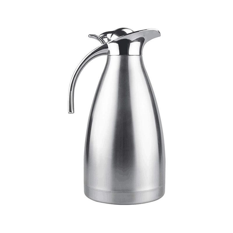 2L Stainless Steel Coffee Pot Double Wall Vacuum Insulated