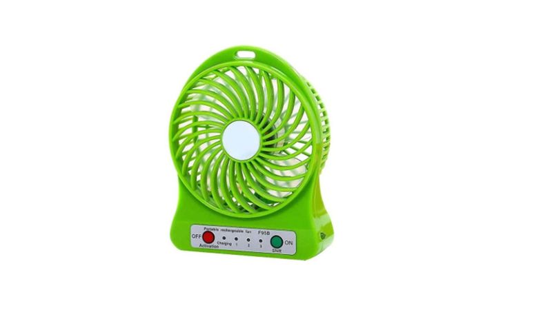 Electric Mini Fan - Portable and Rechargeable -