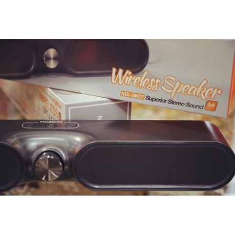 MOXOM MX-SK07 Wireless Speaker - 4-in-1 Stereo Soundbar (Grey