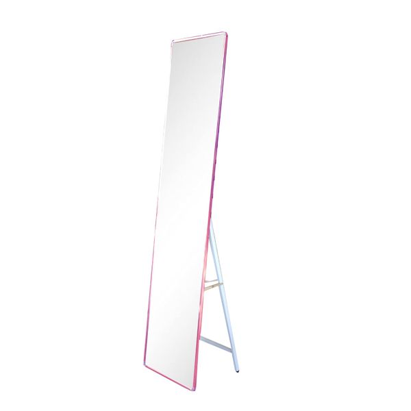 Standing - Wall Rectangular Frame Aluminium Alloy Mirror - 160 x 40cm