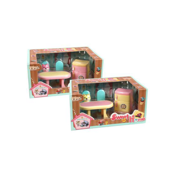 Sweet Home- Assorted Mini Dining Area Play Set Pack Of 2 x1