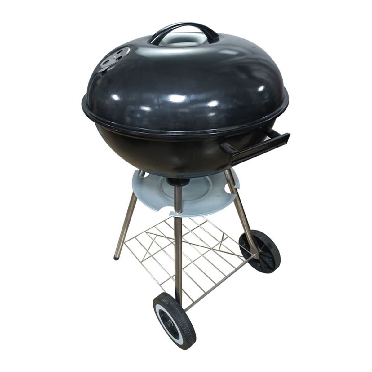 Portable Charcoal BBQ Grill Outdoor Grilling with Lid Picnic Camping Patio