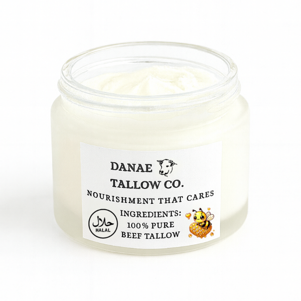 Danae Tallow Co's Bee-Nourished 50ml Honey Infused Beef Tallow Balm