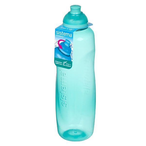 Twist 'n' Sip 600ml Helix Bottle Turquoise