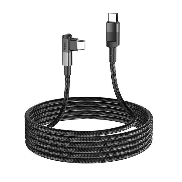 Hoco U108 Type C to Type C 100W Fast Charge &amp; Data Cable - Black