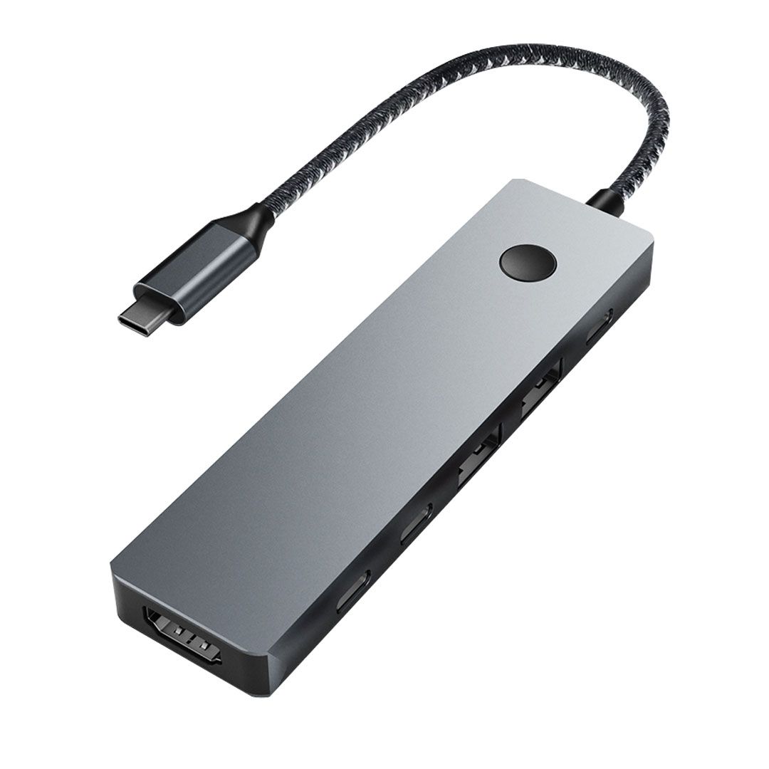 9-in-1 USB C Hub Dongle HDMI Splitter with Charging High Speed Adapter