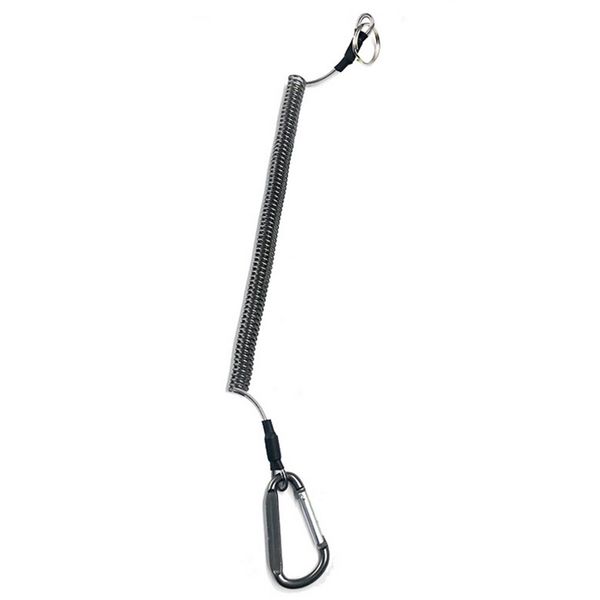 Retractable Coiled Lanyard Rope for Fishing Gear Accessories