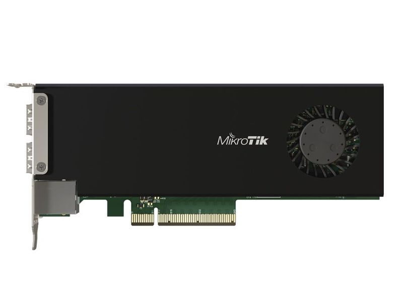 MikroTik Cloud Core 2 Port SFP28 4 Core Smart PCIe NIC