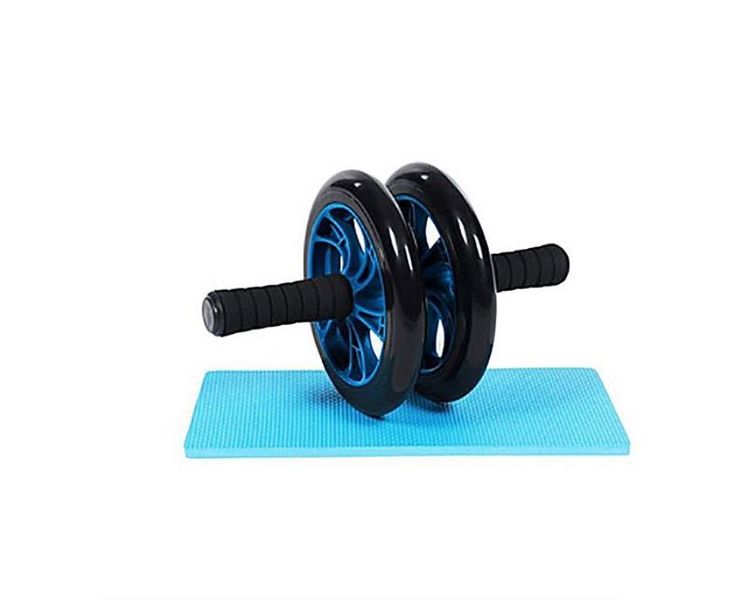 Nd Dual Wheels With Knee Pad Abdominal Exercise Equipment For Home Gym