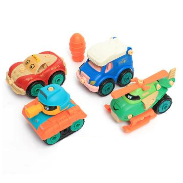 DIY Military Disassembly Trucks Toy Set