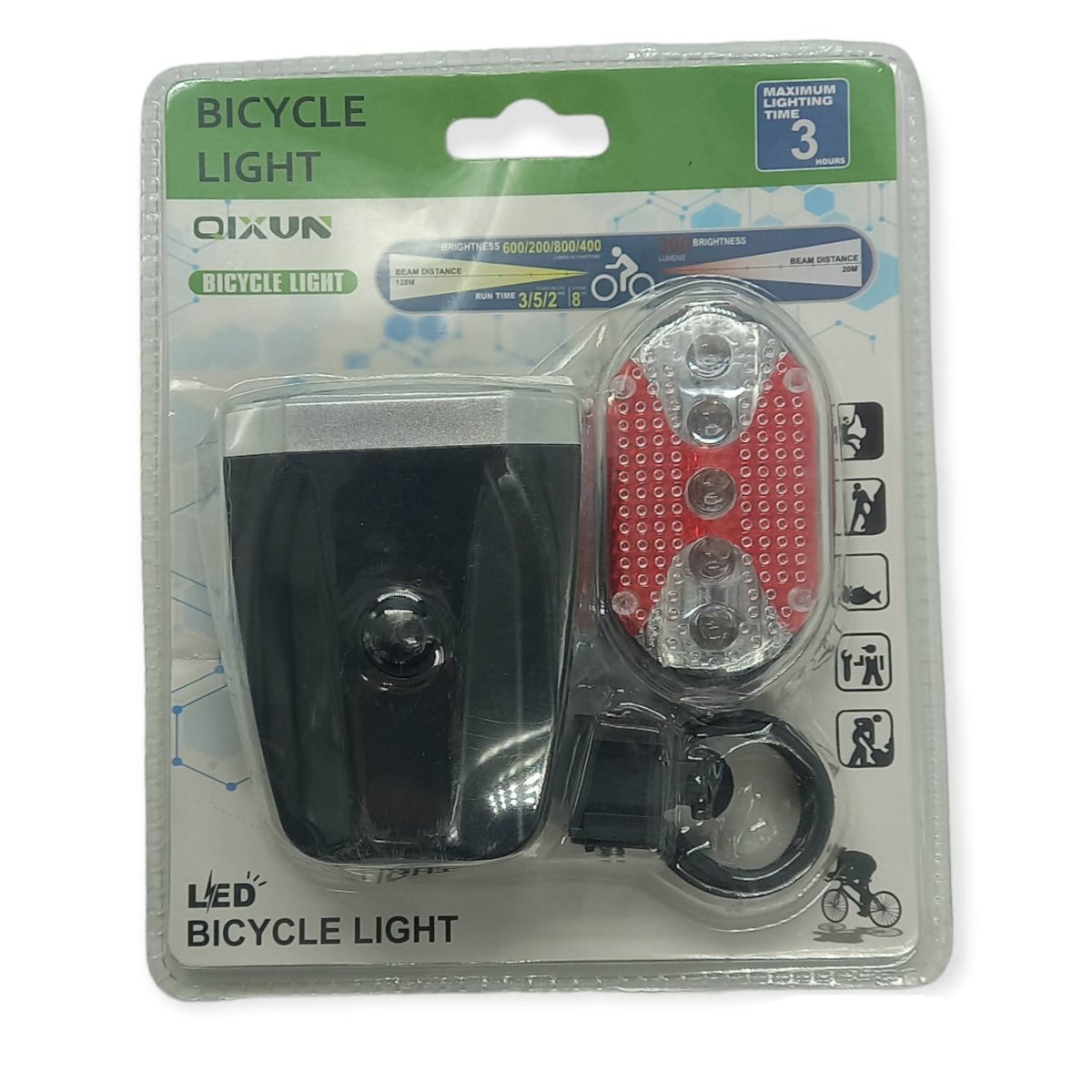 Front and Rear Bicycle LED Lights - T0508-5 | Shop Today. Get it ...