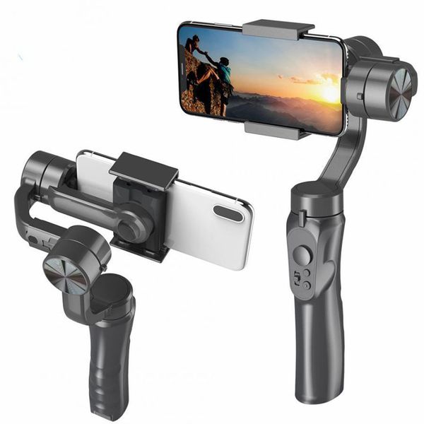 Smartphone Gimbal, Portable Foldable 3-Axis with APP Auto Face Tracking