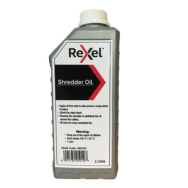 Rexel Shredder Oil 7000 Series - 1 Litre