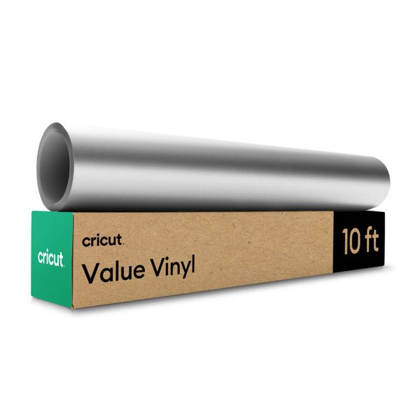 Cricut Value Vinyl 30.5 cm x 3 m Silver