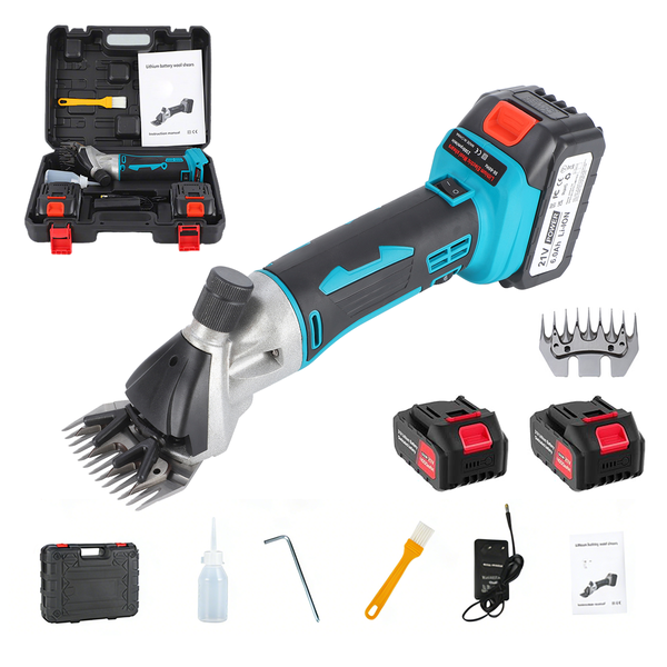 Cordless Heavy Duty Sheep Shear Shaving Machine with 13 Teeth Blade &amp; Case