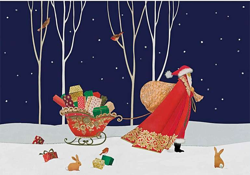 Santa's Big Night - 250 Piece Wooden Adult Jigsaw Puzzle