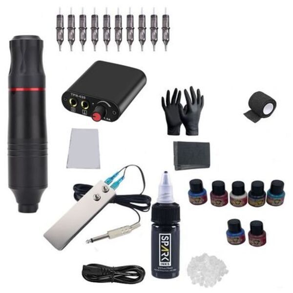Portable Professional Tattoo Kit - Pen Kit
