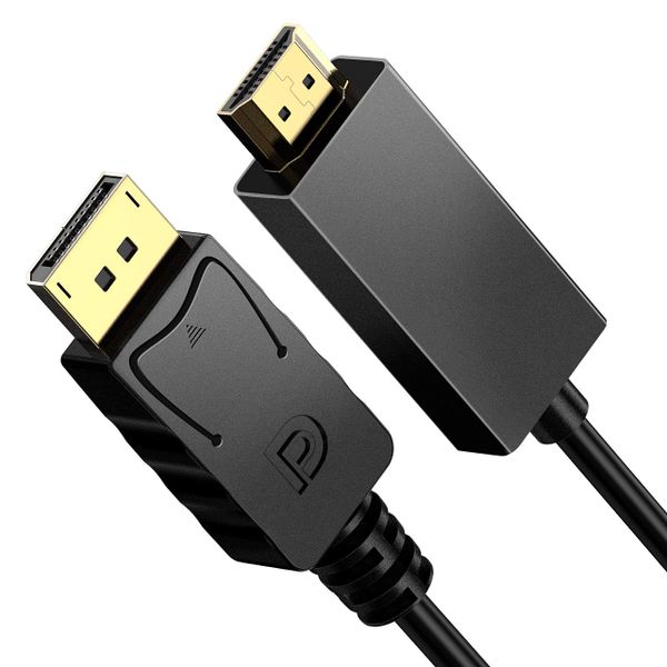 1.8m 1080P Displayport to HDMI Cable for PC Notebook