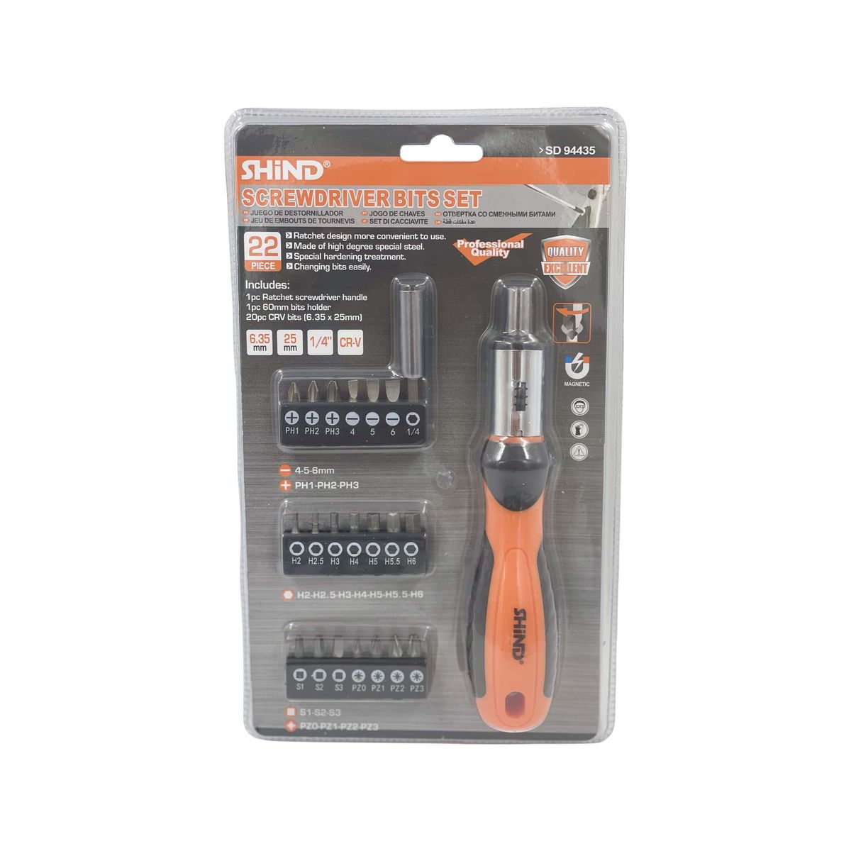 Shind 22 Piece Screwdriver and Bits Set Shop Today. Get it Tomorrow