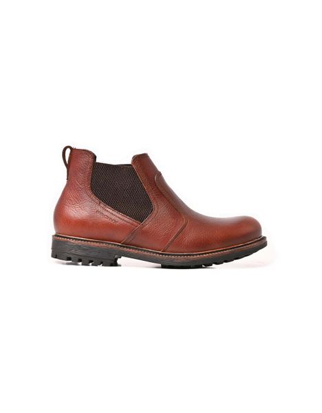 Mens Bronx, Sasso, Casual Red Brown Boot