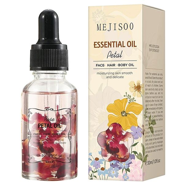 Rose Essential oils Hair growth /Moisturizing body oil